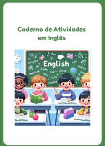 Caderno de atividades em Inglês