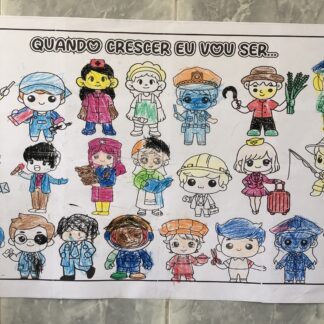 Cartaz Profissões