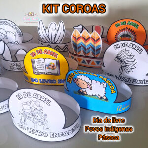 Kit Coroas datas comemorativas Abril