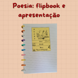Poesia: flipbook + apresentação