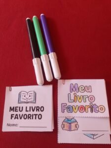 Livrinho para colorir- Dia do livro