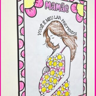 Cartaz colaborativo mãe