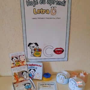 Kit História na Caixa e Cartaz Letra “C´´