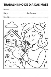 Trabalhinho individual Dia das mães
