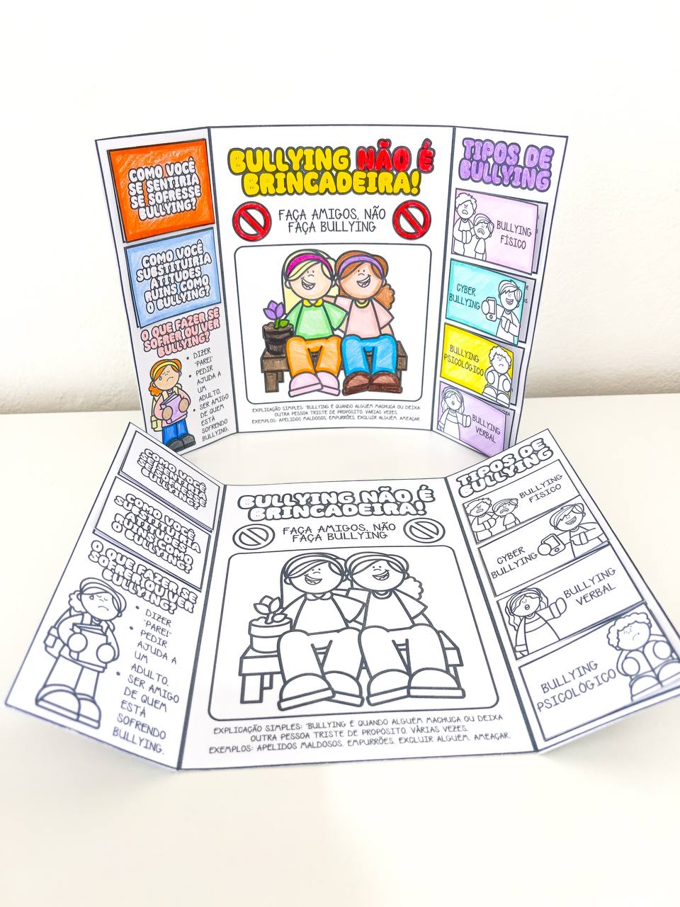 LAPBOOK BULLYING NÃO É BRINCADEIRA