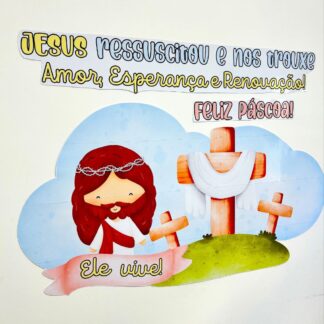 Painel páscoa cristã
