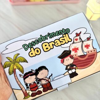 Livro 3D descobrimento do Brasil