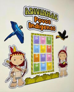 Painel adivinha povos indígenas