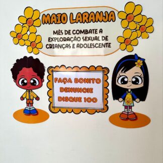 Painel maio laranja