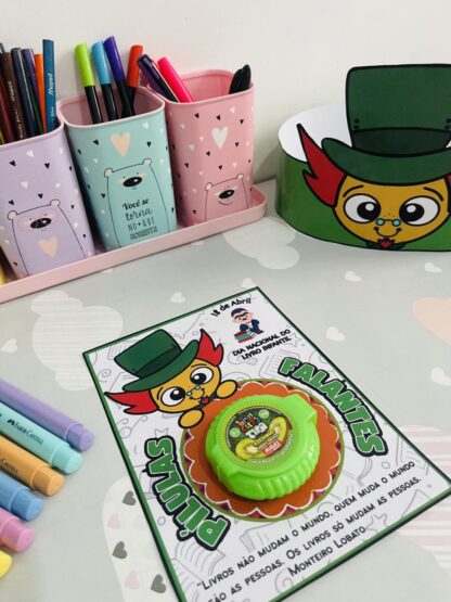 Lembrancinha dia do livro Emilia e Visconde - Image 2