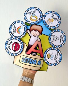 Luvas do alfabeto