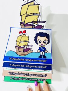Flipbook chegada dos portugueses