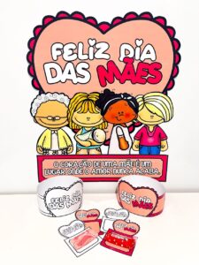 Painel + Lembrancinhas Dia das Mães