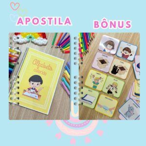Apostila Alfabeto Colorido – Aprendizado com Criatividade e Diversão!