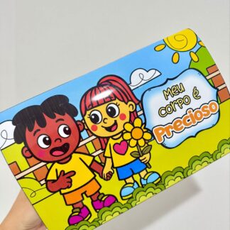 Livro 3D "Meu corpo é precioso"