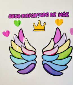 Painel “Anjo Disfarçado de Mãe” – Dia das Mães
