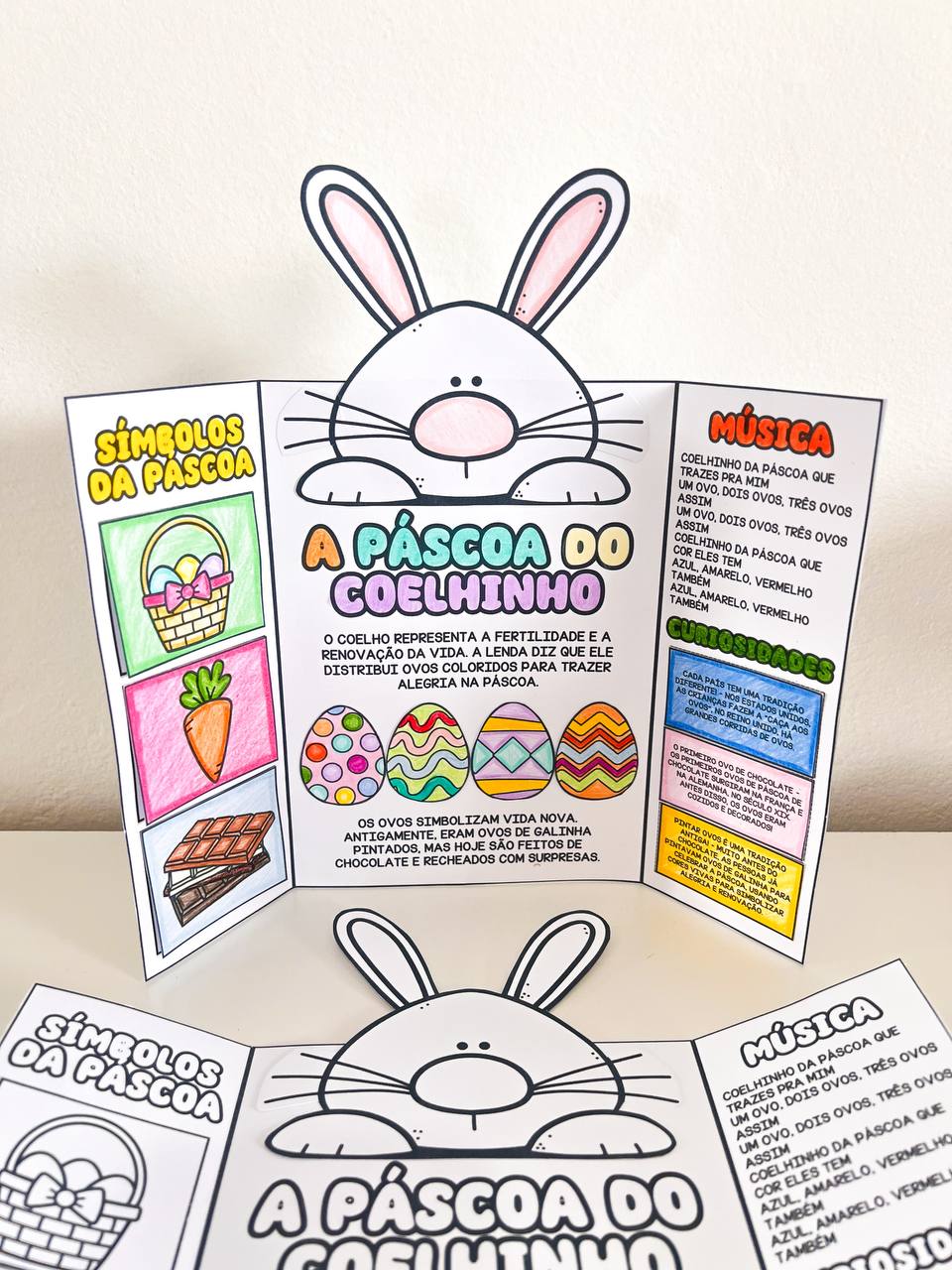 LAPBOOK COELHINHO DA PÁSCOA