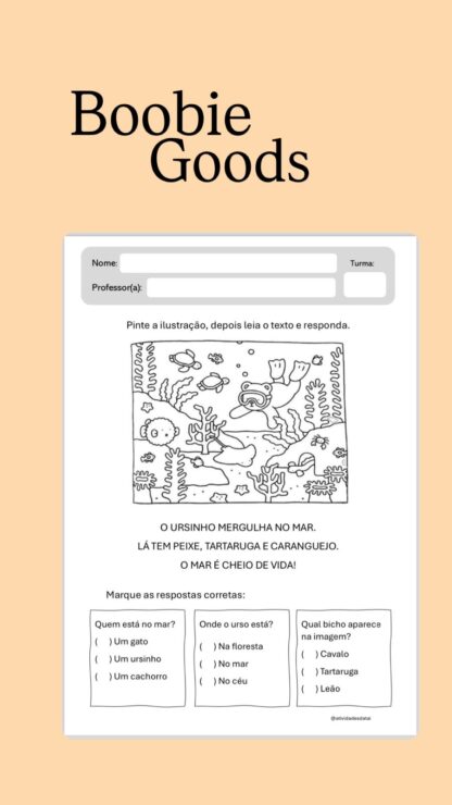 10 ATIVIDADES BOBBIE GOODS - Alfabetização - Image 8