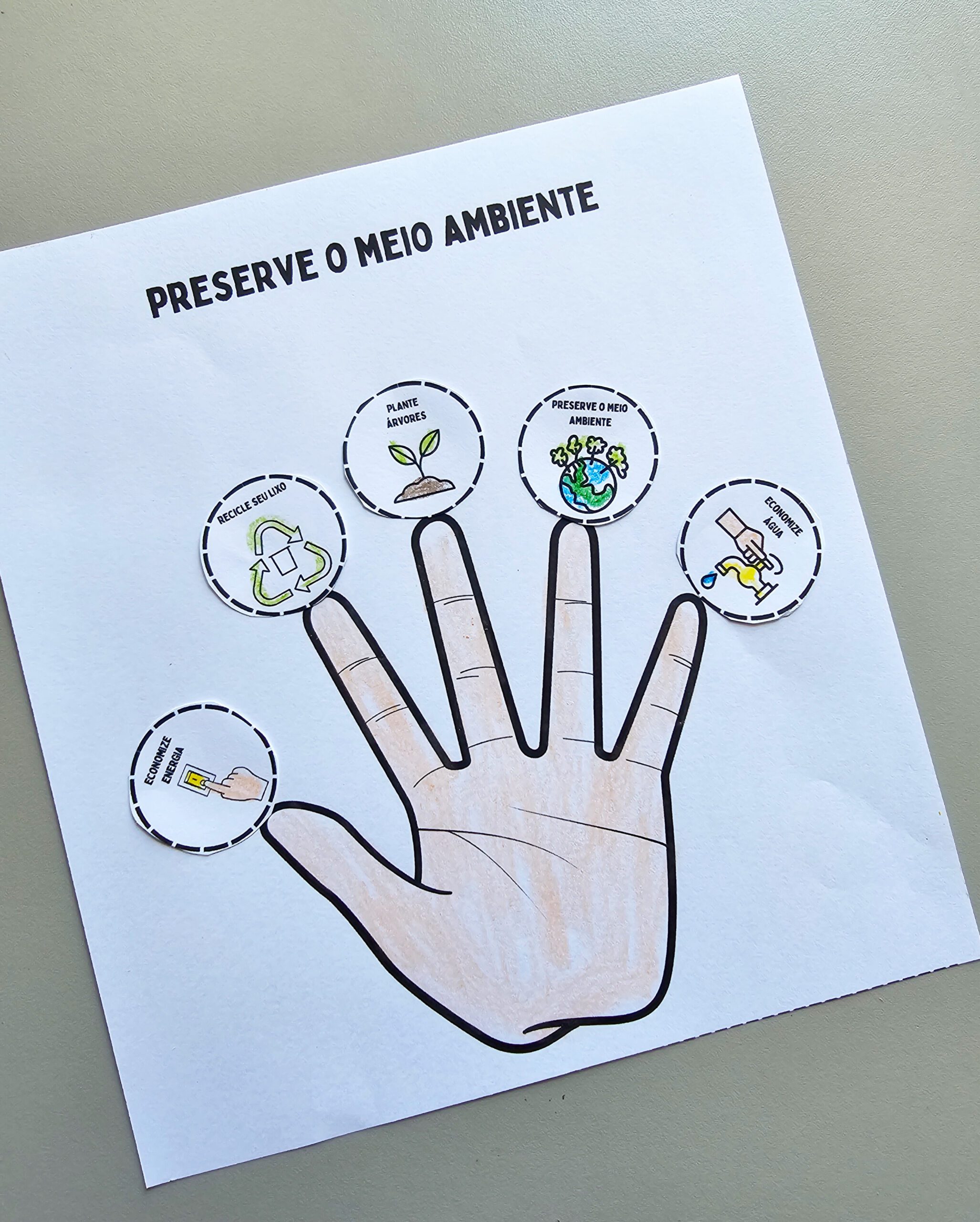 mão da preservação