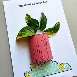 Atividade Meio Ambiente: Preserve as árvores