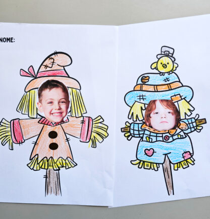 🌽 Atividade Meu Espantalho – Projeto Festa Junina com Foto ou Desenho do Rosto 