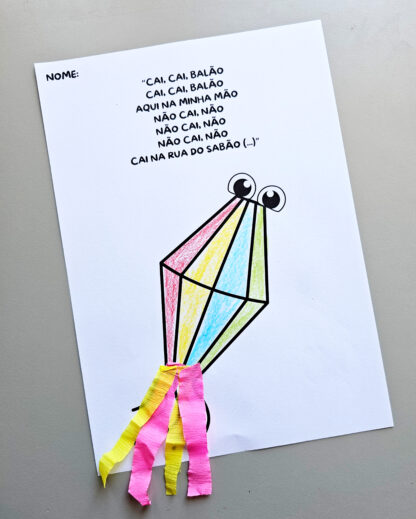 Atividade Junina: Cai, Cai, Balão