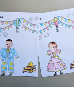 🎭 Atividade Personagens da Festa Junina com Foto ou Desenho 🧒👧🎉
