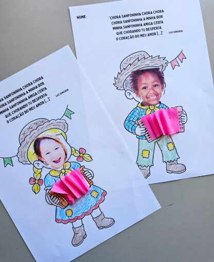 ATIVIDADES: SANFONINHA, MILHO E FOGUEIRA - FESTA JUNINA - Image 2