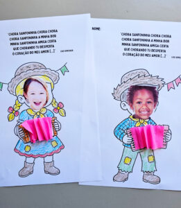🎊👒 Atividade “Roupa Junina” – Educação Infantil