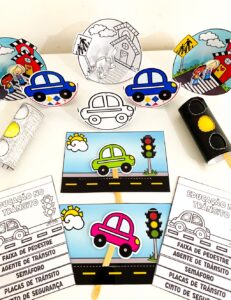 🚦 Atividades para o Dia do Trânsito 🚦 