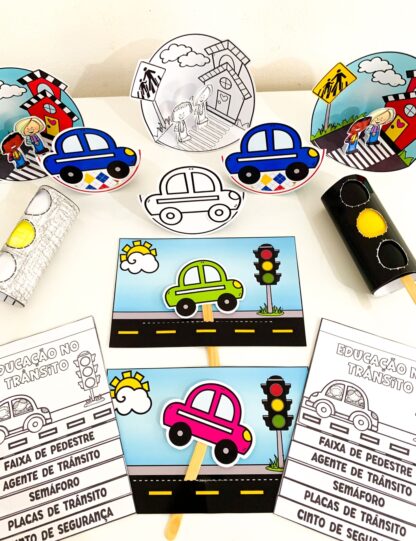🚦 Atividades para o Dia do Trânsito 🚦 