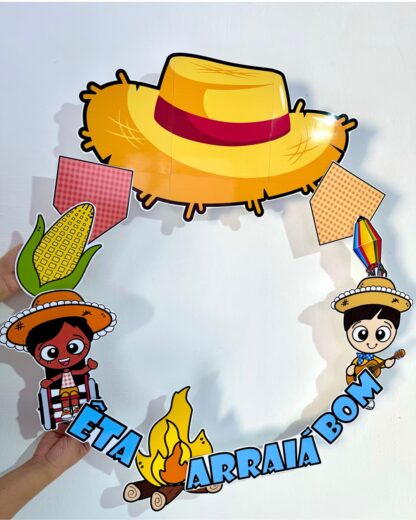 🎉 Decoração para Bambolê - Tema Festa Junina 🎈 - Image 2