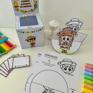 💌 Arquivo Correio Elegante da Amizade ✉️| Festa Junina