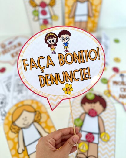 🧡 Kit Maio Laranja - Tema: Combate ao Abuso e Exploração Sexual de Crianças e Adolescentes - Image 2