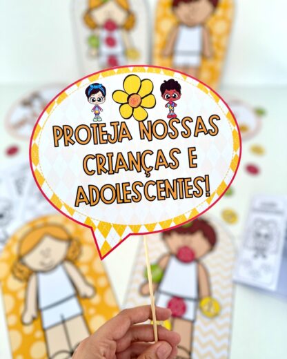 🧡 Kit Maio Laranja - Tema: Combate ao Abuso e Exploração Sexual de Crianças e Adolescentes - Image 8