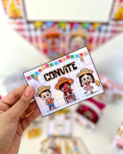 🎉 Kit Festa Junina  | Lembrancinha, Moldura para Fotos, Lembrancinhas, Convite - Image 5