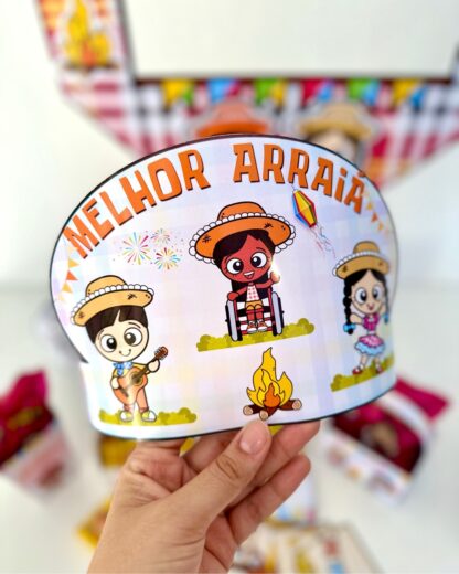 🎉 Kit Festa Junina  | Lembrancinha, Moldura para Fotos, Lembrancinhas, Convite - Image 6