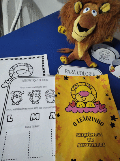 🦁 Atividades - O Leãozinho 🦁