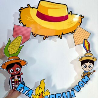 Bambolê tema Festa Junina