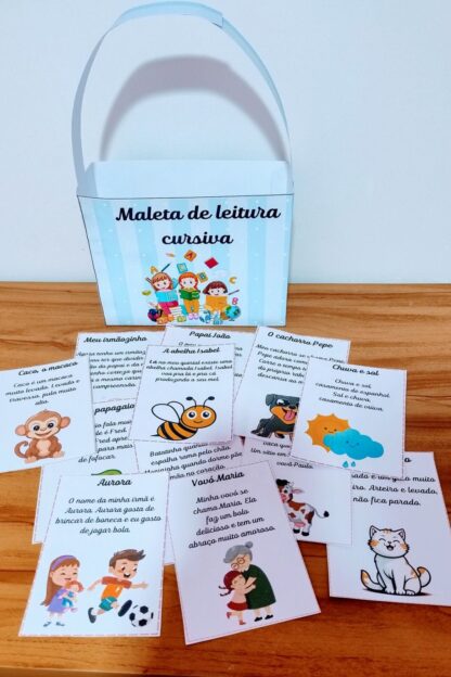 💼 Maleta de leitura cursiva 💼