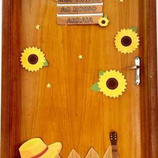 DECORAÇÃO JUNINA P/ PORTA