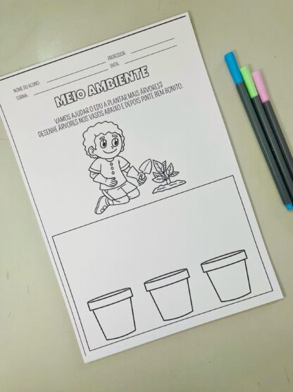🌿💚 Kit Meio Ambiente | Educação Infantil e Anos Iniciais | PDF Interativo 💚🌿 - Imagem 9