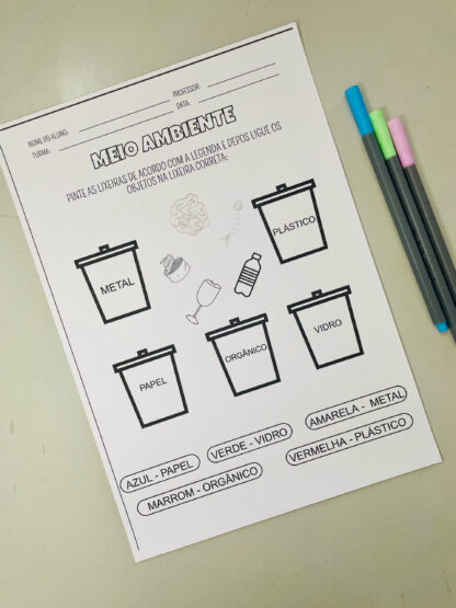 Kit Meio Ambiente – Aprender a cuidar do planeta começa na infância! - Image 16