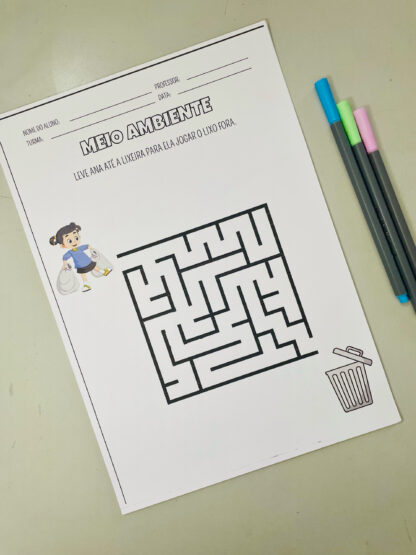 Kit Meio Ambiente – Aprender a cuidar do planeta começa na infância! - Image 14