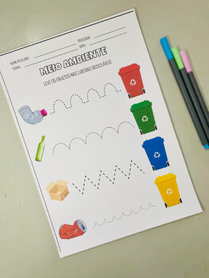 Kit Meio Ambiente – Aprender a cuidar do planeta começa na infância! - Image 12