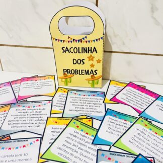 Bandeirinhas dos Problemas – 4º e 5º Ano (Festa Junina)
