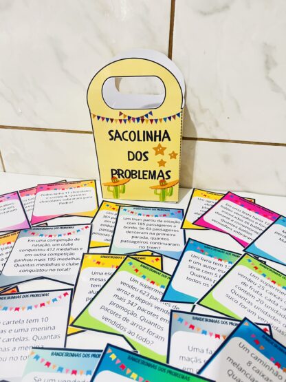 Bandeirinhas dos Problemas – 4º e 5º Ano (Festa Junina)
