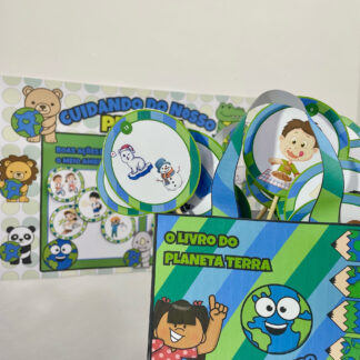 Kit Meio Ambiente – Aprender a cuidar do planeta começa na infância!