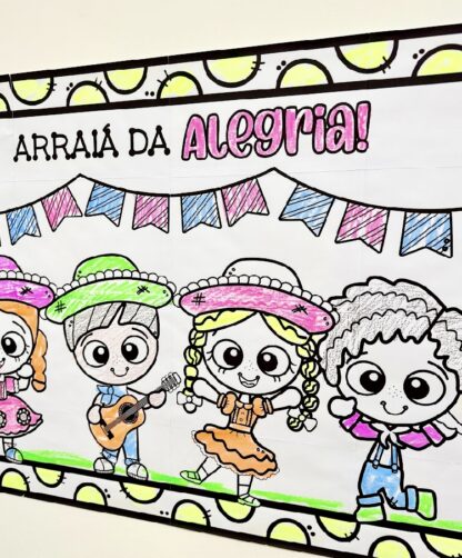 Cartaz sobre A Festa Junina - Imagem 2