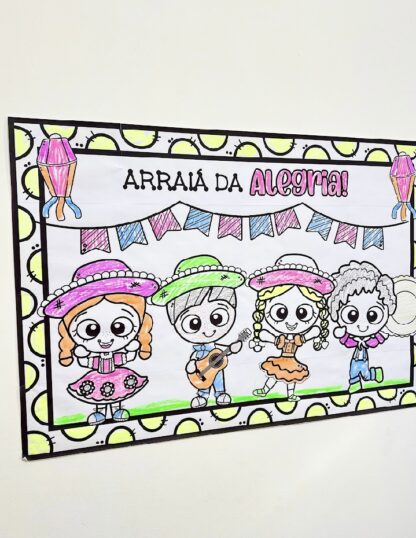 Cartaz sobre A Festa Junina - Imagem 4